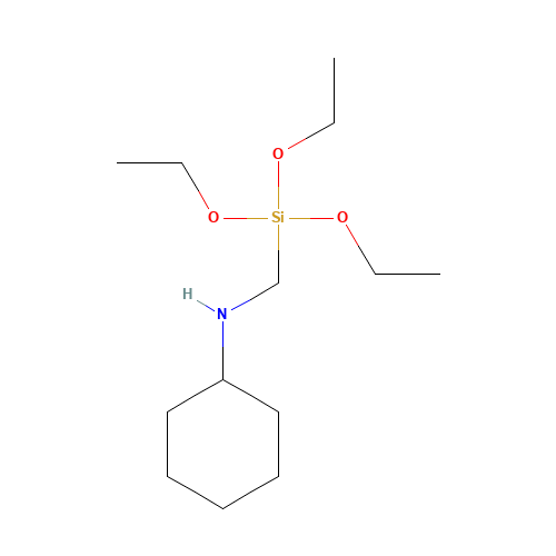 N-(triethoxysilylmethyl)cyclohexanamine (CAS: 26495-91-0) - Related Chemical Product