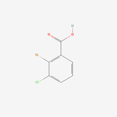 2-bromo-3-chlorobenzoic acid (CAS: 56961-26-3) - Chemical Structure and Molecular Formula 