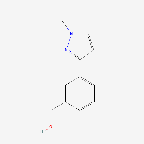 [3-(1-methylpyrazol-3-yl)phenyl]methanol (CAS: 910037-09-1) - Related Chemical Product