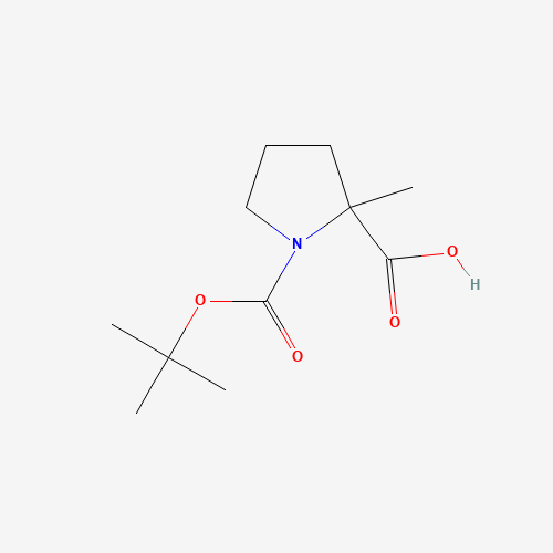 2-methyl-1-[(2-methylpropan-2-yl)oxycarbonyl]pyrrolidine-2-carboxylic acid (CAS: 203869-80-1) - Related Chemical Product