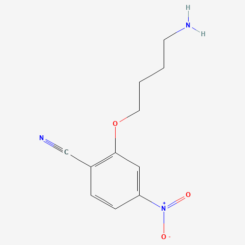 2-(4-aminobutoxy)-4-nitrobenzonitrile (CAS: 1356009-37-4) - Related Chemical Product