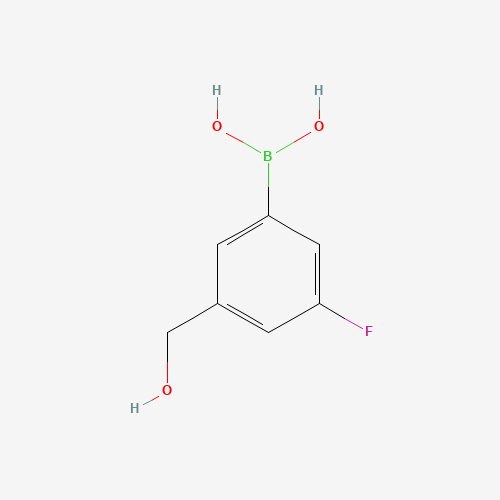[3-fluoro-5-(hydroxymethyl)phenyl]boronic acid (CAS: 1146614-40-5) - Related Chemical Product