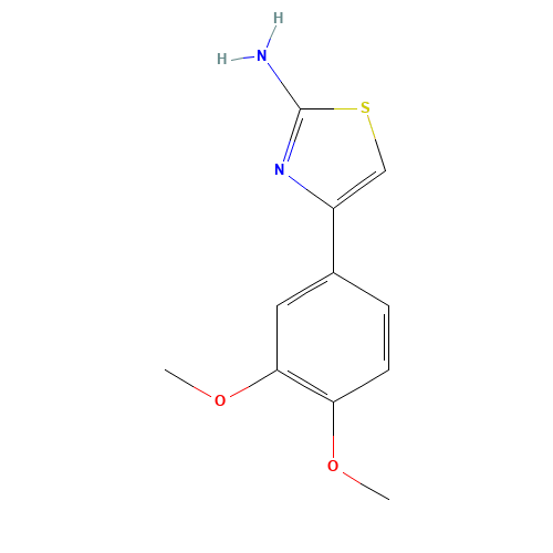 4-(3,4-dimethoxyphenyl)-1,3-thiazol-2-amine (CAS: 51837-85-5) - Related Chemical Product