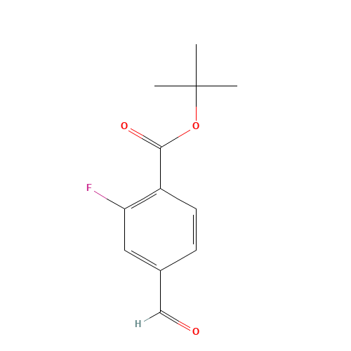tert-butyl 2-fluoro-4-formylbenzoate (CAS: 908247-95-0) - Related Chemical Product