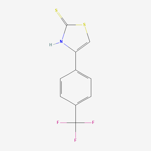 4-[4-(trifluoromethyl)phenyl]-3H-1,3-thiazole-2-thione (CAS: 936850-88-3) - Related Chemical Product