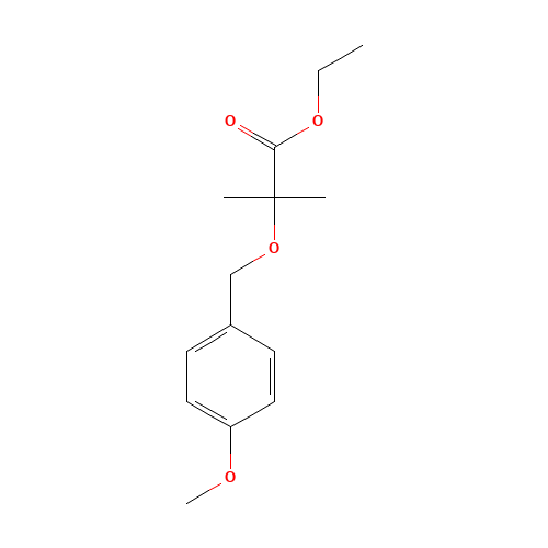 ethyl 2-[(4-methoxyphenyl)methoxy]-2-methylpropanoate (CAS: 350848-04-3) - Related Chemical Product