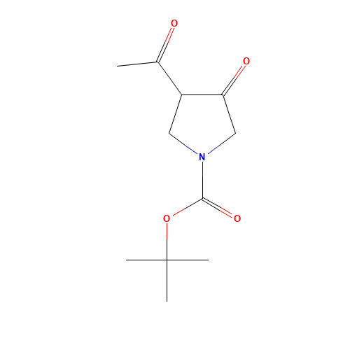 tert-butyl 3-acetyl-4-oxopyrrolidine-1-carboxylate (CAS: 951127-34-7) - Related Chemical Product