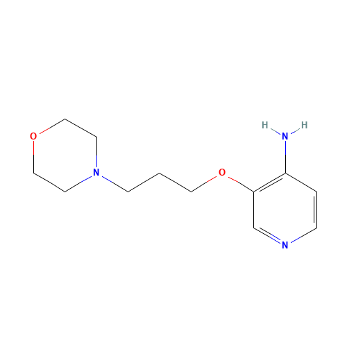 3-(3-morpholin-4-ylpropoxy)pyridin-4-amine (CAS: 1330532-95-0) - Related Chemical Product