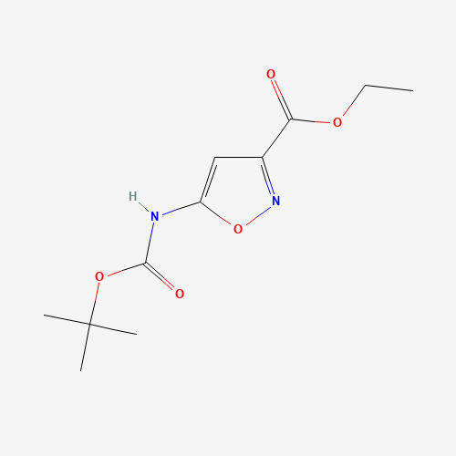 ethyl 5-[(2-methylpropan-2-yl)oxycarbonylamino]-1,2-oxazole-3-carboxylate (CAS: 138742-18-4) - Related Chemical Product