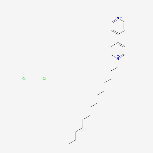 1-methyl-4-(1-tetradecylpyridin-1-ium-4-yl)pyridin-1-ium;dichloride (CAS: 73605-96-6) - Related Chemical Product