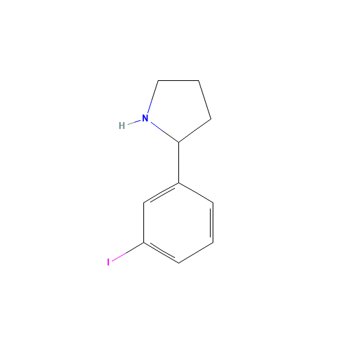 2-(3-iodophenyl)pyrrolidine (CAS: 317355-10-5) - Related Chemical Product