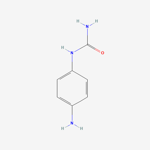 (4-aminophenyl)urea (CAS: 21492-80-8) - Chemical Structure and Molecular Formula 