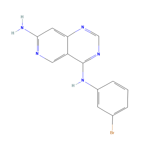 4-N-(3-bromophenyl)pyrido[4,3-d]pyrimidine-4,7-diamine (CAS: 171178-26-0) - Related Chemical Product