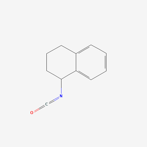 1-isocyanato-1,2,3,4-tetrahydronaphthalene (CAS: 58490-95-2) - Chemical Structure and Molecular Formula 