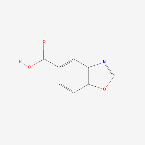 1,3-benzoxazole-5-carboxylic acid (CAS: 15112-41-1) - Chemical Structure and Molecular Formula 