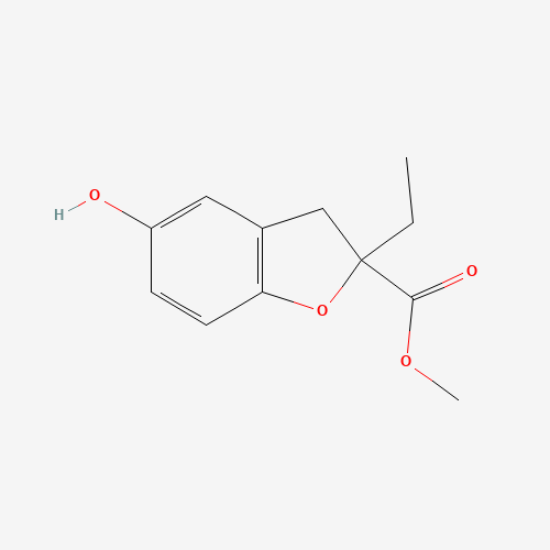 methyl 2-ethyl-5-hydroxy-3H-1-benzofuran-2-carboxylate (CAS: 653578-24-6) - Related Chemical Product