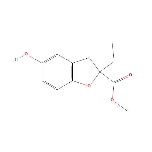 methyl 2-ethyl-5-hydroxy-3H-1-benzofuran-2-carboxylate (CAS: 653578-24-6) - Related Chemical Product