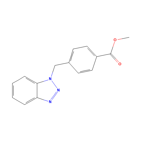 methyl 4-(benzotriazol-1-ylmethyl)benzoate (CAS: 345953-58-4) - Related Chemical Product