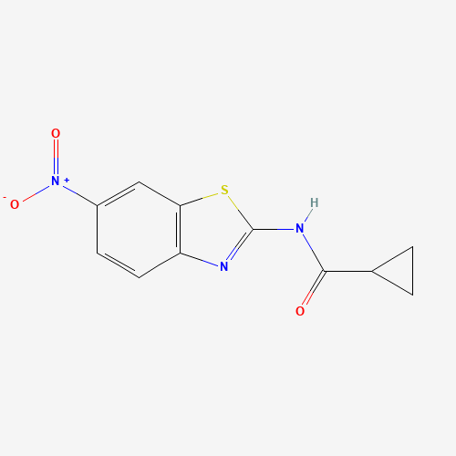 N-(6-nitro-1,3-benzothiazol-2-yl)cyclopropanecarboxamide (CAS: 401582-89-6) - Related Chemical Product