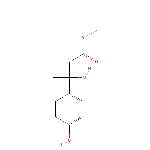 ethyl 3-hydroxy-3-(4-hydroxyphenyl)butanoate (CAS: 61511-02-2) - Related Chemical Product