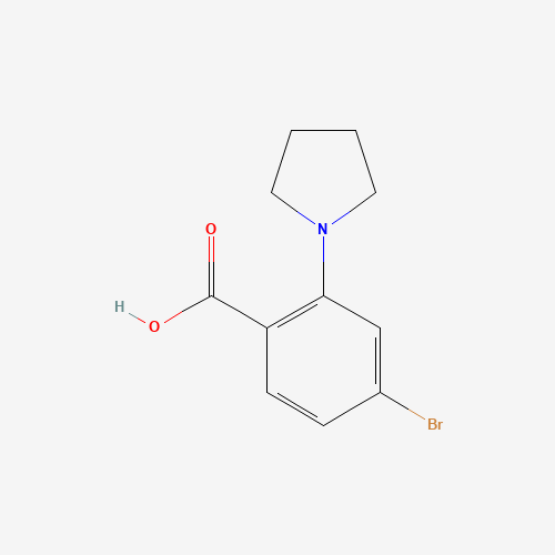 4-bromo-2-pyrrolidin-1-ylbenzoic acid (CAS: 1099609-12-7) - Related Chemical Product