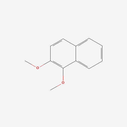 1,2-dimethoxynaphthalene (CAS: 57189-64-7) - Chemical Structure and Molecular Formula 