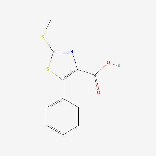 2-methylsulfanyl-5-phenyl-1,3-thiazole-4-carboxylic acid (CAS: 124498-35-7) - Related Chemical Product