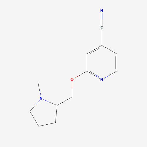 2-[(1-methylpyrrolidin-2-yl)methoxy]pyridine-4-carbonitrile (CAS: 453560-62-8) - Related Chemical Product