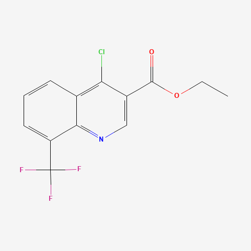 ethyl 4-chloro-8-(trifluoromethyl)quinoline-3-carboxylate (CAS: 31602-11-6) - Related Chemical Product
