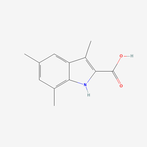 3,5,7-trimethyl-1H-indole-2-carboxylic acid (CAS: 876715-82-1) - Related Chemical Product