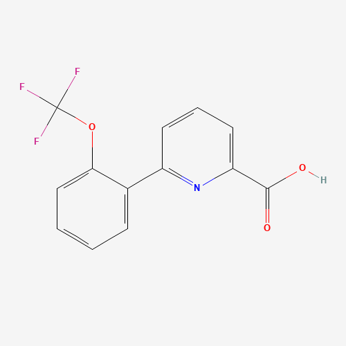 6-[2-(trifluoromethoxy)phenyl]pyridine-2-carboxylic acid (CAS: 887983-48-4) - Related Chemical Product