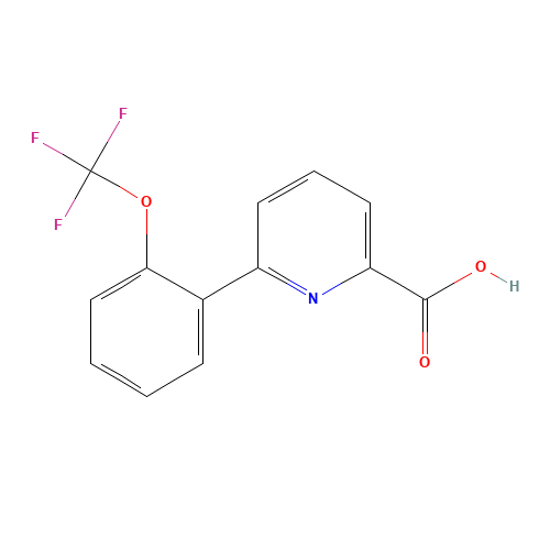 6-[2-(trifluoromethoxy)phenyl]pyridine-2-carboxylic acid (CAS: 887983-48-4) - Related Chemical Product