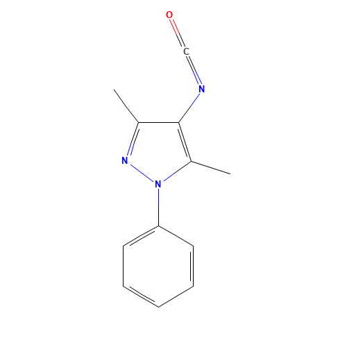 4-isocyanato-3,5-dimethyl-1-phenylpyrazole (CAS: 637335-93-4) - Related Chemical Product