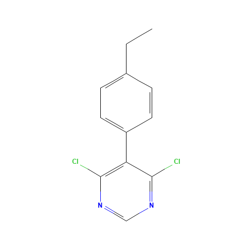 4,6-dichloro-5-(4-ethylphenyl)pyrimidine (CAS: 146533-39-3) - Related Chemical Product