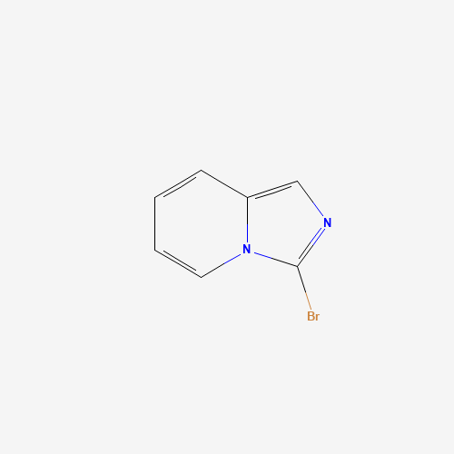 3-bromoimidazo[1,5-a]pyridine (CAS: 1263057-86-8) - Chemical Structure and Molecular Formula 