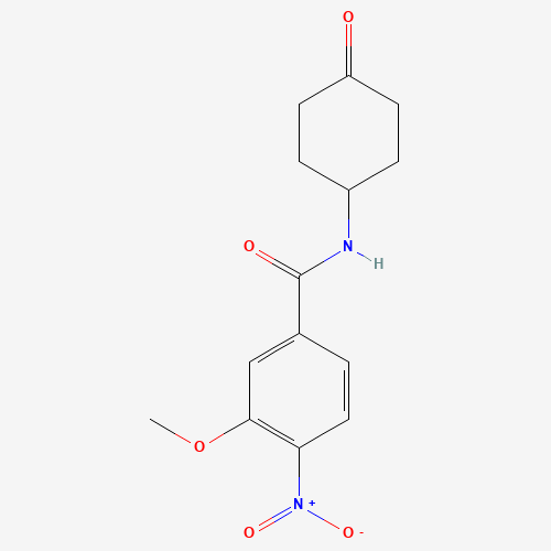 3-methoxy-4-nitro-N-(4-oxocyclohexyl)benzamide (CAS: 882660-33-5) - Related Chemical Product