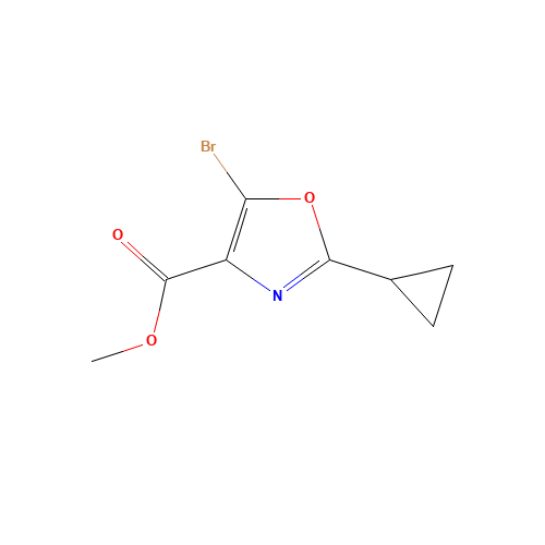 methyl 5-bromo-2-cyclopropyl-1,3-oxazole-4-carboxylate (CAS: 1344088-63-6) - Related Chemical Product