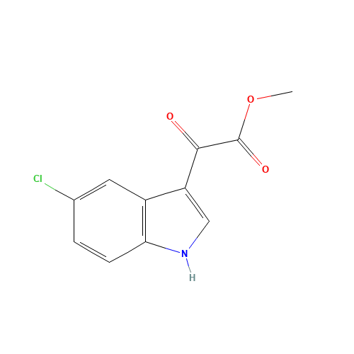 methyl 2-(5-chloro-1H-indol-3-yl)-2-oxoacetate (CAS: 163160-55-2) - Related Chemical Product