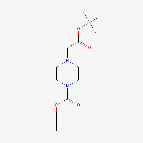 tert-butyl 4-[2-[(2-methylpropan-2-yl)oxy]-2-oxoethyl]piperazine-1-carboxylate (CAS: 180576-04-9) - Related Chemical Product