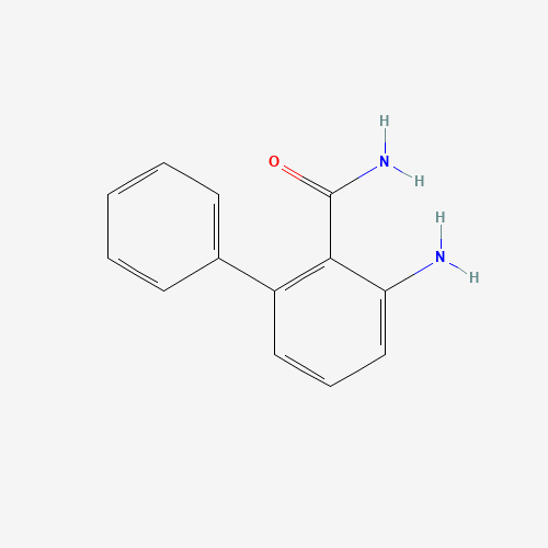 2-amino-6-phenylbenzamide (CAS: 100723-85-1) - Chemical Structure and Molecular Formula 