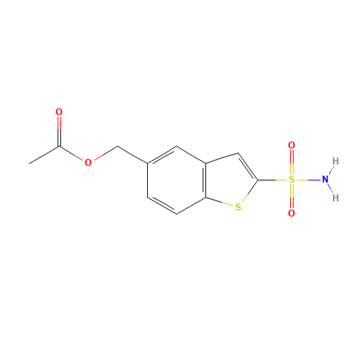 (2-sulfamoyl-1-benzothiophen-5-yl)methyl acetate (CAS: 96803-62-2) - Related Chemical Product