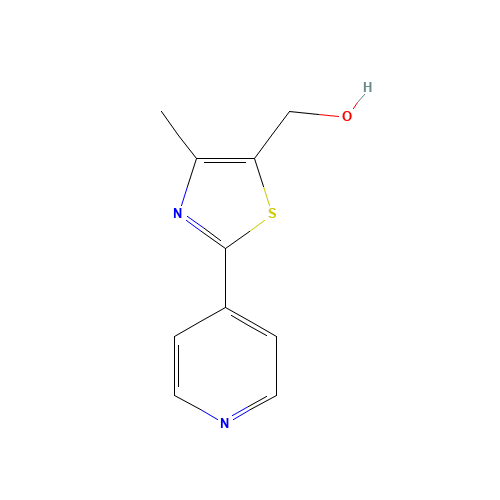 (4-methyl-2-pyridin-4-yl-1,3-thiazol-5-yl)methanol (CAS: 886851-57-6) - Related Chemical Product