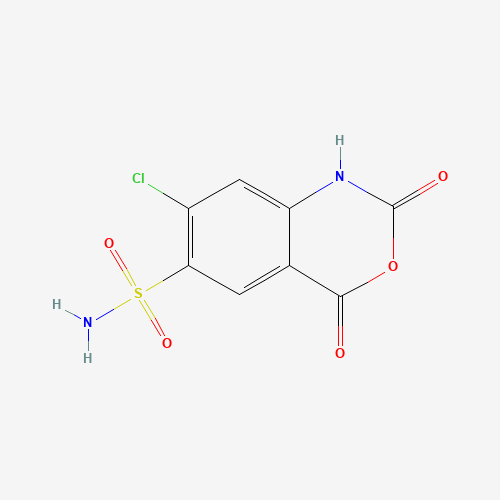 7-chloro-2,4-dioxo-1H-3,1-benzoxazine-6-sulfonamide (CAS: 23380-53-2) - Related Chemical Product
