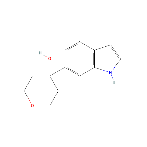4-(1H-indol-6-yl)oxan-4-ol (CAS: 885273-47-2) - Related Chemical Product