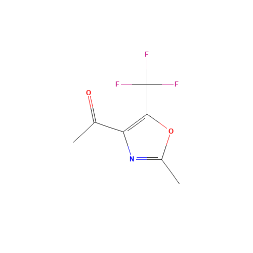 1-[2-methyl-5-(trifluoromethyl)-1,3-oxazol-4-yl]ethanone (CAS: 1357098-07-7) - Related Chemical Product