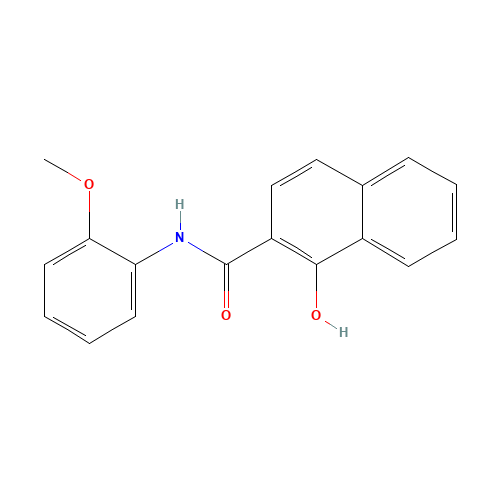 1-hydroxy-N-(2-methoxyphenyl)naphthalene-2-carboxamide (CAS: 26675-52-5) - Related Chemical Product