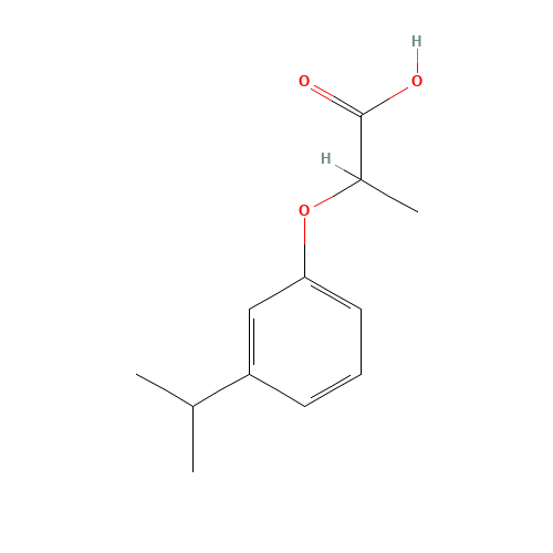 2-(3-propan-2-ylphenoxy)propanoic acid (CAS: 25140-93-6) - Related Chemical Product