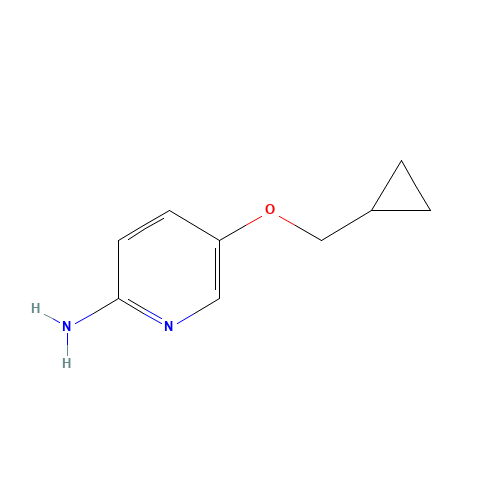 5-(cyclopropylmethoxy)pyridin-2-amine (CAS: 1019590-27-2) - Related Chemical Product