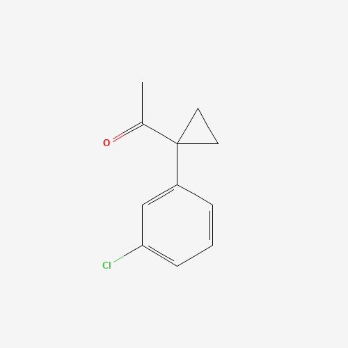 1-[1-(3-chlorophenyl)cyclopropyl]ethanone (CAS: 1017389-24-0) - Related Chemical Product