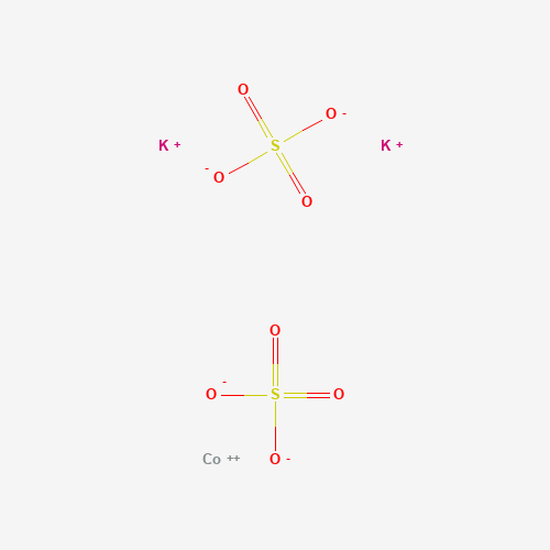 dipotassium;cobalt(2+);disulfate (CAS: 13596-22-0) - Chemical Structure and Molecular Formula 